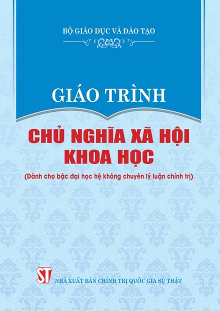 Giáo trình chủ nghĩa xã hội khoa học (Dành cho bậc đại học không chuyên lý luận chính trị)