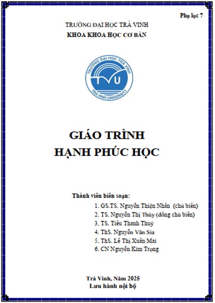 Giáo trình Hạnh phúc học
